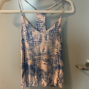 Brooklyn rose pink and blue top